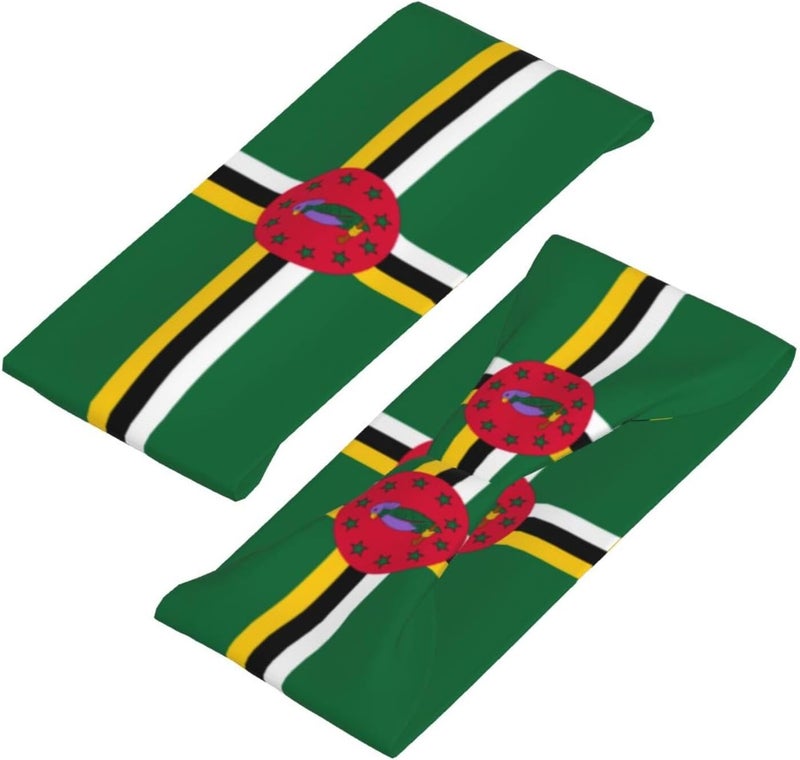 AKMCBSH National Flags Sports Sweatband Head Bands for Women Men - Moisture-Wicking Non-Slip Headband for Running Yoga Workout Fitness and Gym - Image 2